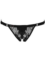 Secrets Ouvert String schwarz